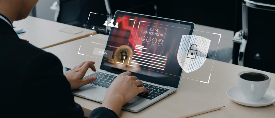 businessman-working-home-office-uses-closeup-keyboard-man-sitting-wooden-table-using-contemporary-laptop-by-window-concept-closeup-hand-printed-laptop_109076-300 Data Protection for Small Business