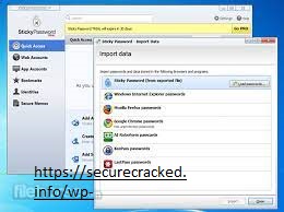 Sticky Password 8.3.1.8 Crack 2021 With Activation Key Latest Version