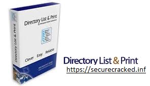 Directory List and Print Pro 4.13 Crack 
